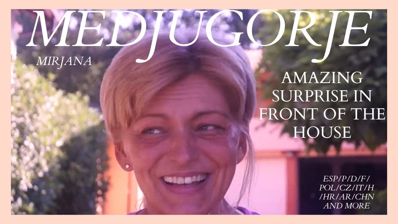 ❤️MEDJUGORJE - Amazing surprise in front of the house❤️
