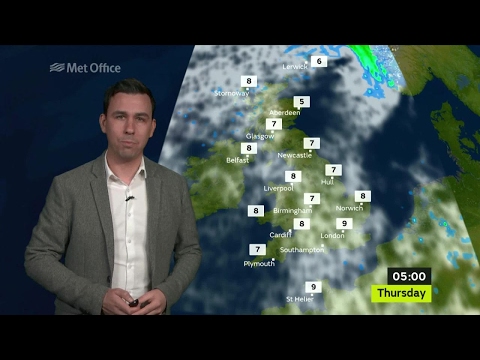 Wednesday mid morning forecast 05/04/2017