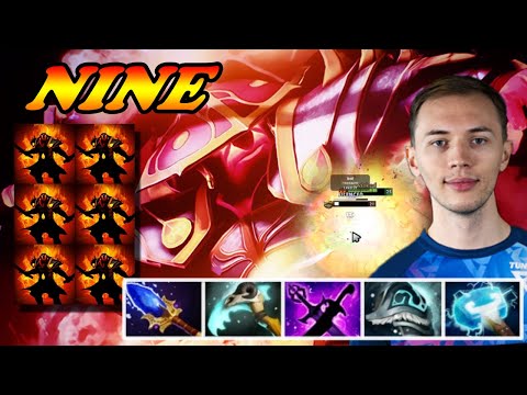 Nine Ember Spirit hard game Scythe of Vyse hex situational build | Giveaway | Dota 2 Pro Gameplay
