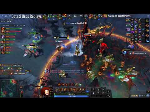 Arteezy Shadow Fiend heals 600 health in 1 shot without Satanic | Dota2Orbs