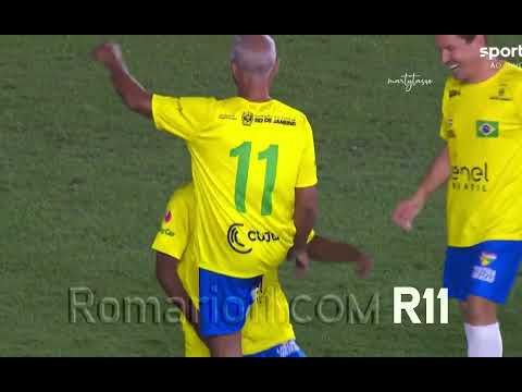 10-10-25 Brasil 8 x 3 Itália - Partida do Coração - Show de Romário com 3 gols e assistência