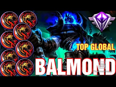 Balmond moment in rank game - Balmond top global - Balmond best build -"Mobile legends - MLBB