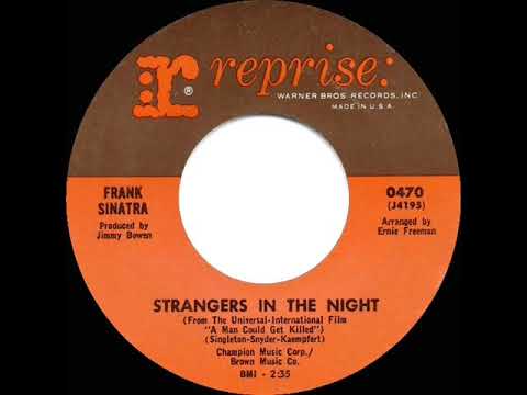 1966 HITS ARCHIVE: Strangers In The Night - Frank Sinatra (a #1 record--mono 45)