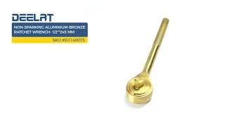 Non-sparking Aluminium-Bronze Ratchet Wrench- 1/2