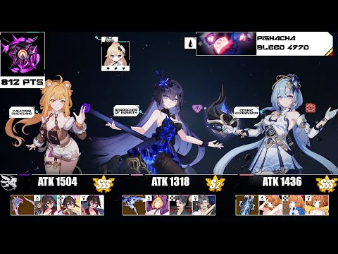 HI3rd ► Nirvana 497D  - Pishacha (BLEED) 812 Pts : VQ (SSS) | HoRB (S2) | CE (SSS) | 3* ELF Dudu