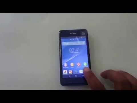 Sony Xperia E1 D2105 Volume & back buttons test