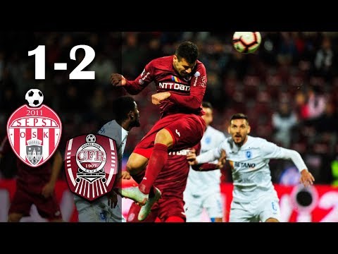 Rezumat: Sepsi OSK - CFR Cluj 1-2 (0-1)