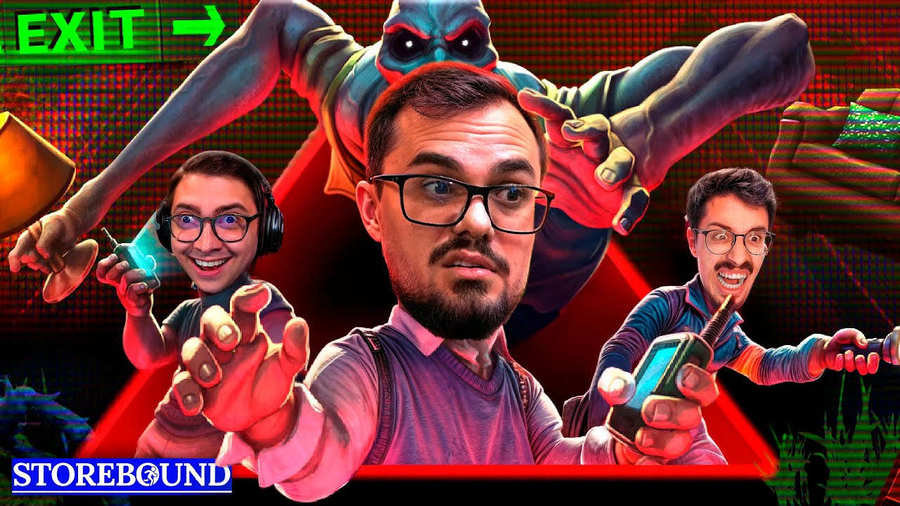 TRÊS AMIGOS FUNGINDO DE MONSTROS - STOREBOUND