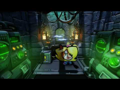 Crash Bandicoot 1 PS4 Remake 100% Walkthrough (N Sane Trilogy) - Yellow Gem - Boss: Dr. Brio - Pt 25