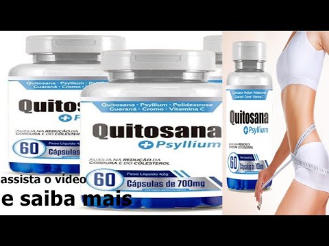 Vídeo: Quitosana: para que serve e como tomar