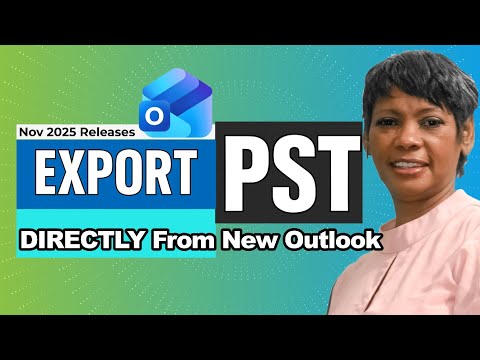Outlook PST Export: Exact 2025 Steps Outlook PST Export: Exact 2025 Steps