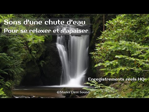 Sons de la nature - White Water - 1h de bruit de cascade n°7 - HQ