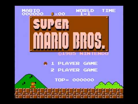 Super Mario Bros. NES Title Screen Music Sound Enabler Activator Assembly Game Genie Code ROM Hack