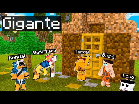 HO COSTRUITO LA CASA GIGANTE DI FANGO nella TIMECRAFT! - Minecraft