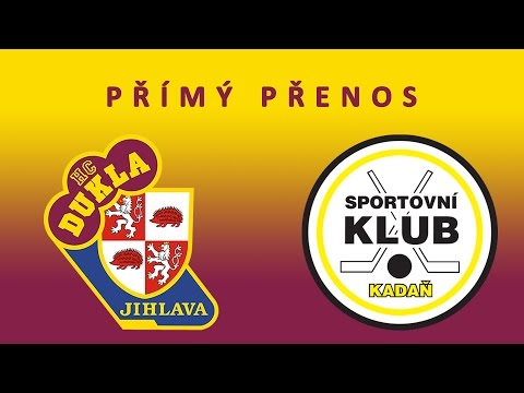 ŽIVĚ: HC Dukla Jihlava - SK Kadaň