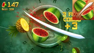 Fruit ninja gameplay walkthrough. A most addictive fruit cutting game.