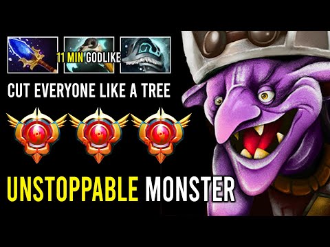 Pro Shows How He Get Grandmaster Tier Timbersaw Mid Unstoppable Monster Cut Enemy Like a Tree Dota 2