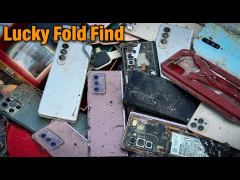 😍Lucky Day! Found Many Galaxy Fold 2-3 & More - Restoring Samsung galaxy Fold 3