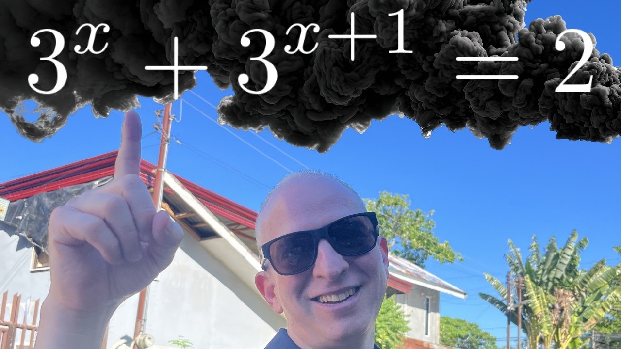 This Exponential Equation Looks Easy…Can You Solve It?
