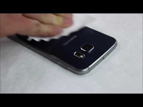 Montaż 3mk® ARC 3D na Samsungu Galaxy S6   Montageanleitung  3mk ARC 3D für das Samsung Galaxy S6