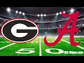 2023 SEC Championship Georgia vs. Alabama (Full Game)