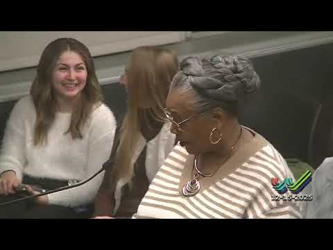 City of Waterloo City Council Meeting Regular Session - Monday, December 15, 2025