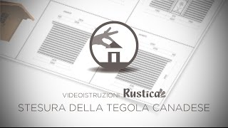 Posa tegola canadese per casetta