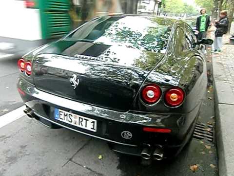 Ferrari 612 Sessanta in Front Of The Gucci Store at The Berlin Kudamm