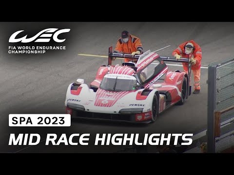WEC 第3戦 スパ・フランコルシャン レース中盤動画