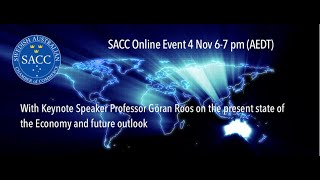 Professor Göran Roos sharing insight on present Economy and Outlook