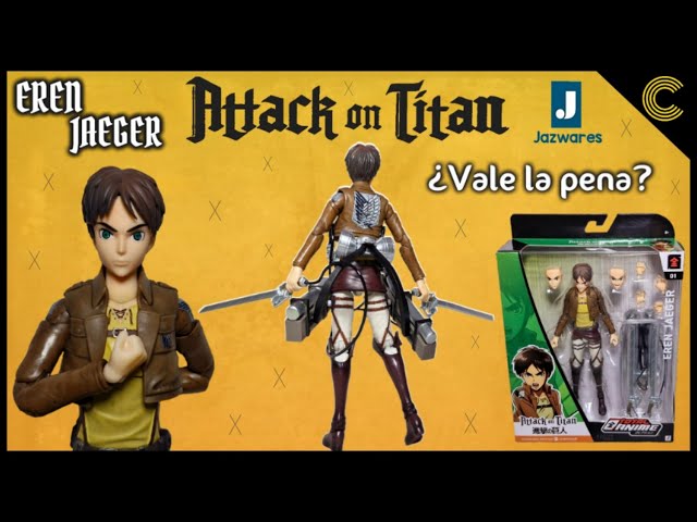 Vídeo relacionado con Aurabeam Attack-s on Titan-s Eren-s AOT llavero japonés anime y manga figura colgante, Marrón, amarillo
