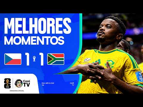 Melhores momentos de República Tcheca x África do Sul