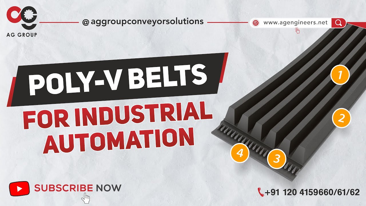 Poly-V Belt for Conveyors | Power Transmission Belt, OEM Conveyor Solution Explained