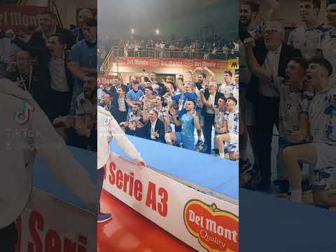 12-03-2023: La festa di Pineto per la conquista della Del Monte Coppa Italia A3