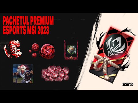 PACHETUL PREMIUM ESPORTS MSI 2023  Trailerul oficial al permisului evenimentului – League of Legends