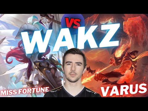 WAKZ | MISS FORTUNE VS VARUS | ADC GAMEPLAY | Patch 15.9 / Season 15 | #LeagueofLegends