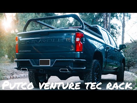 Putco Venture Tec bed rack system install (with tonneau).