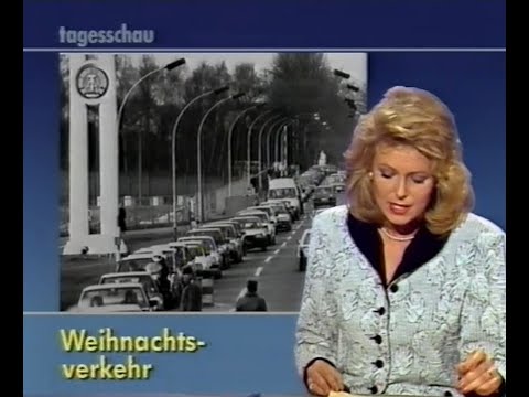 ARD 27.12.1989 - Tagesschau, Nachtgedanken, Programmtafeln, Sendeschluss und Testbild