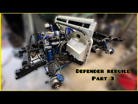Rebuilding a Land Rover defender 200tdi - Part 3