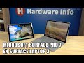 Microsoft Surface Pro 7 en Surface Laptop 3 review