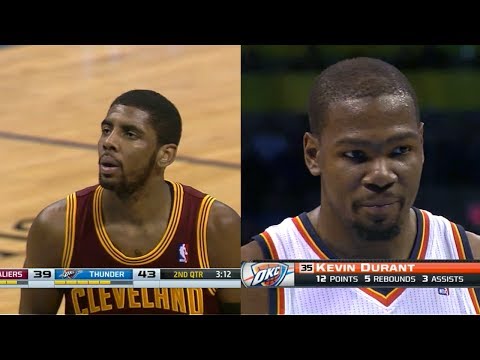 2014.02.26 - Kyrie Irving vs Kevin Durant Battle Highlights - Cavaliers at Thunder
