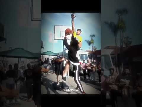 They try to dunk on him until... #basketball #trollface #edit