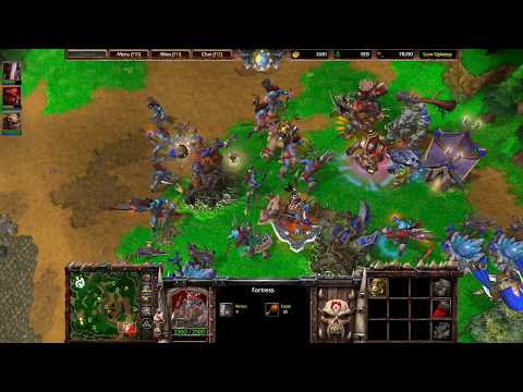 Warcraft III: Reforged Beta Gameplay, Orc 1vs1, 1080p