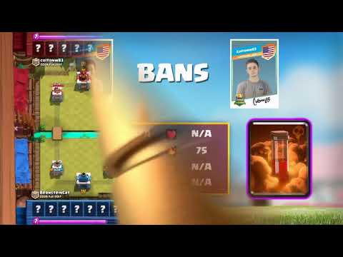 Coltonw83 vs Bernsteincat||2017 Clash Royale||CCGS EU Week 6 championship