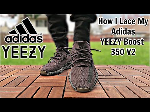 How I Lace My Adidas Yeezy Boost 350 V2