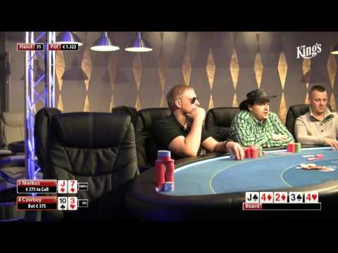 CASH KINGS E04 - Highlight - Cowboy blufft - Live cash game poker show