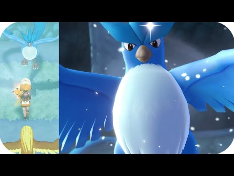 Pokémon Let's Go Pikachu & Eevee - Articuno Location and Battle (HQ)
