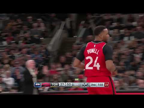 Raptors Highlights: Powell Slam - January 3, 2019