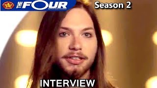 Jesse Kramer Interview - How The Four Audience Made Him Perform  Better  | The Four Season 2 2018