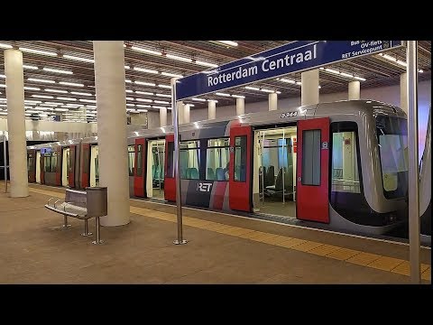 Metro w Rotterdamie (RET) - krótka składanka